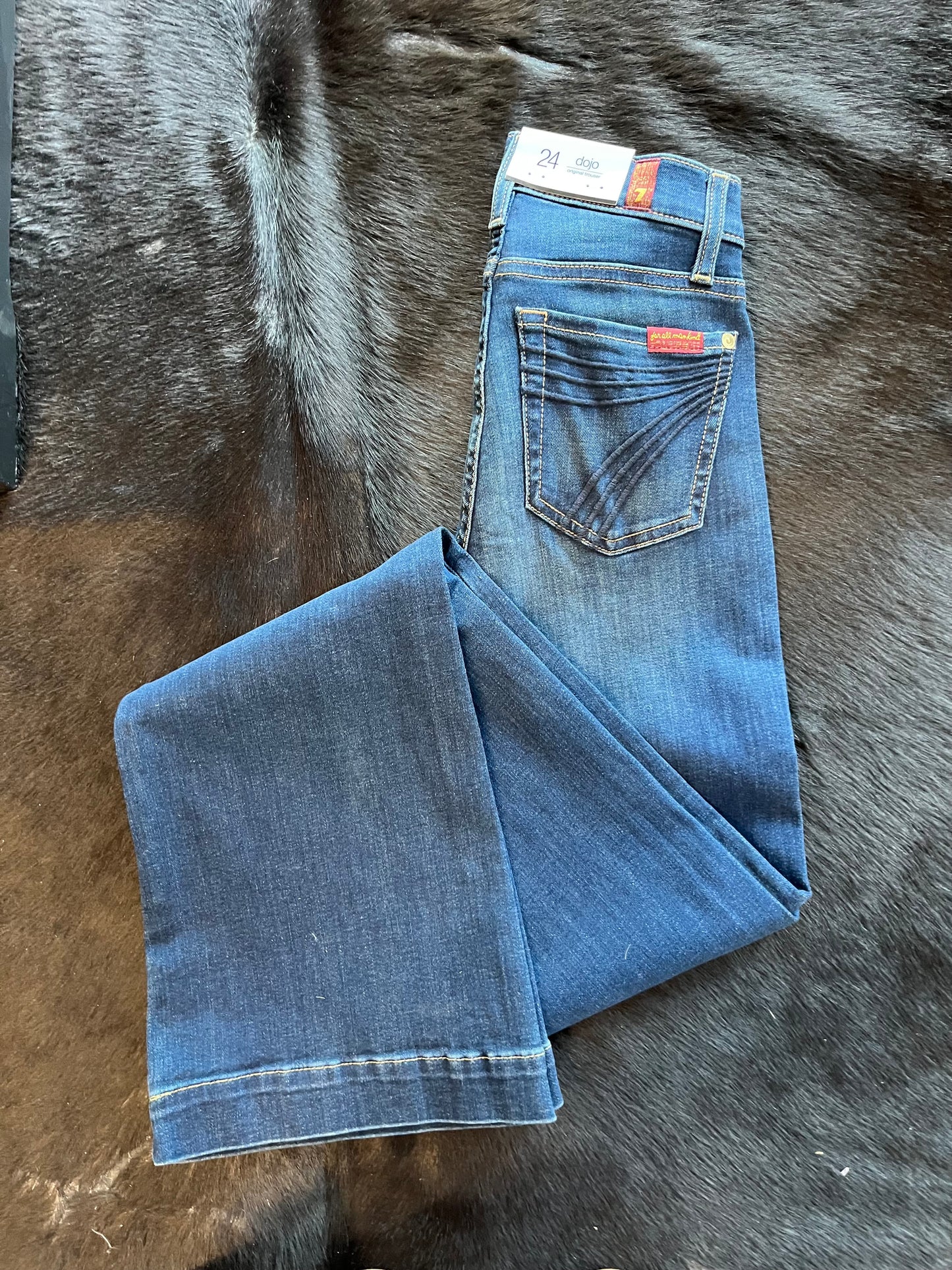 7FAMK DOJO JEAN- bairfaite original trouser