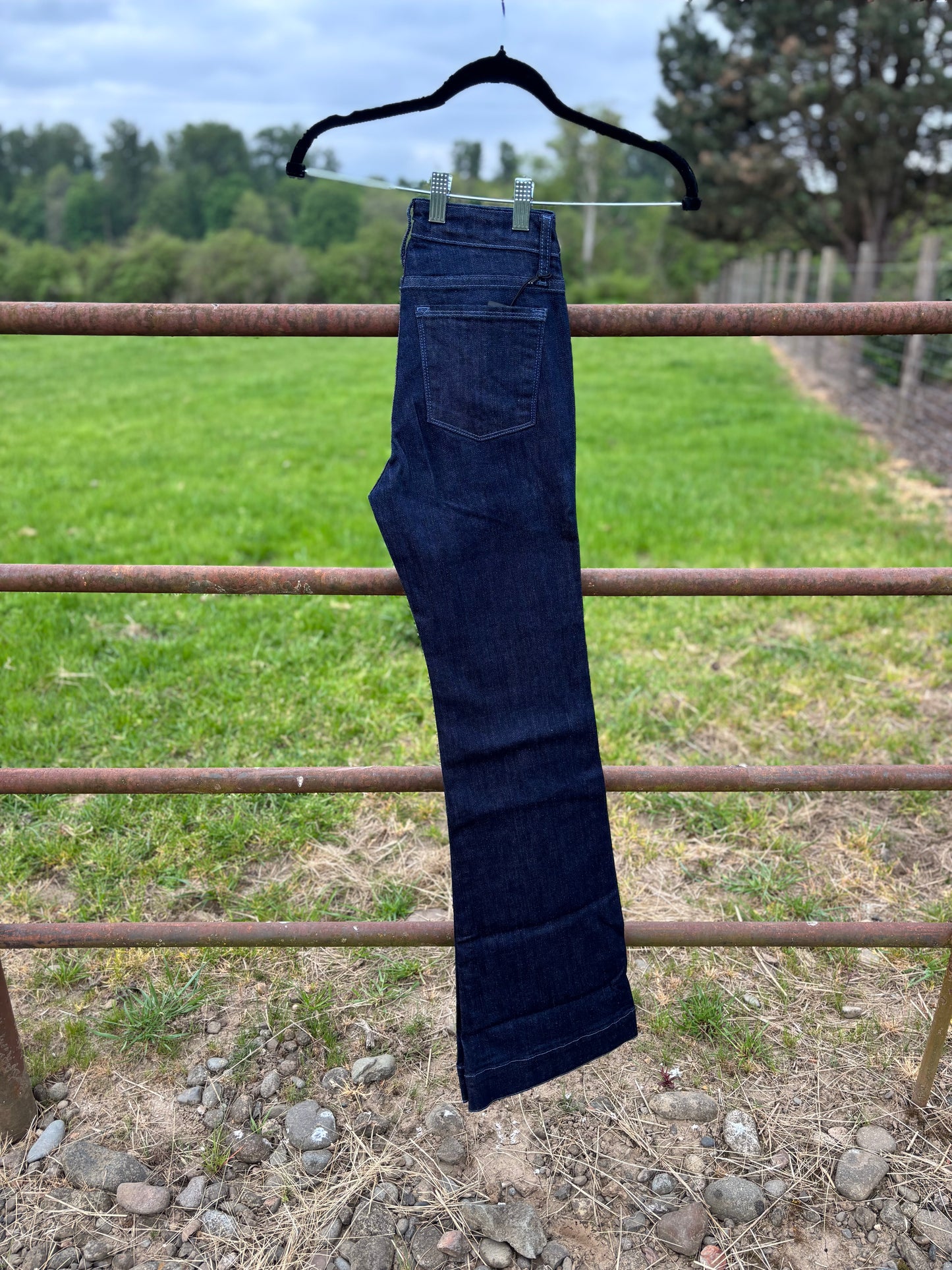 Haala- bella- midnight w/ dusk blue stitch LONG