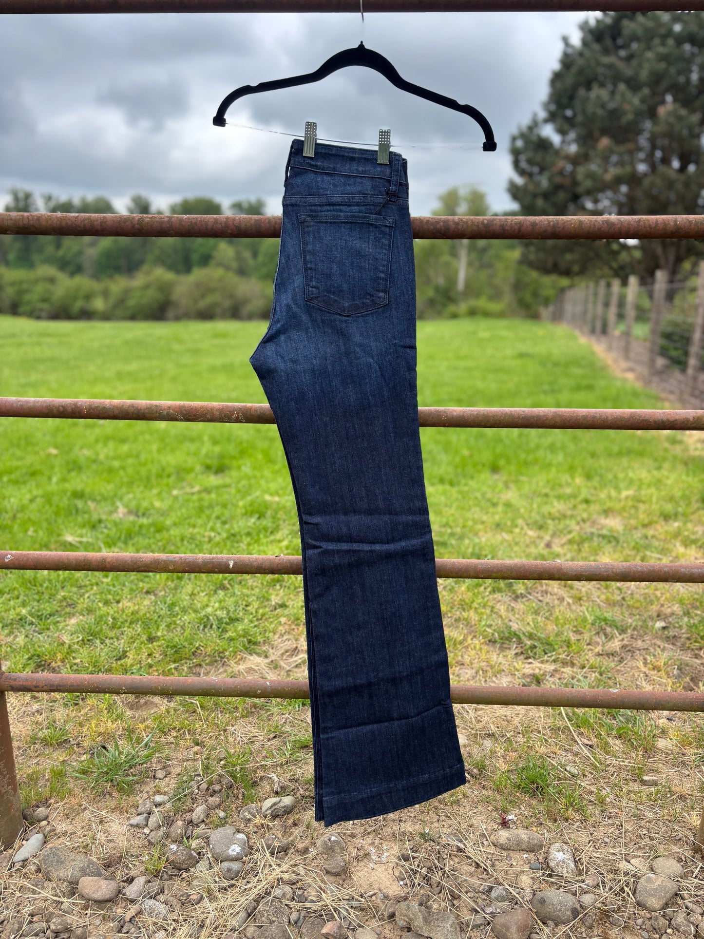 Haala- Bella- deep ocean w/ navy stitch LONG