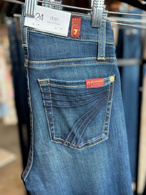 7FAMK DOJO JEAN- bairfaite original trouser
