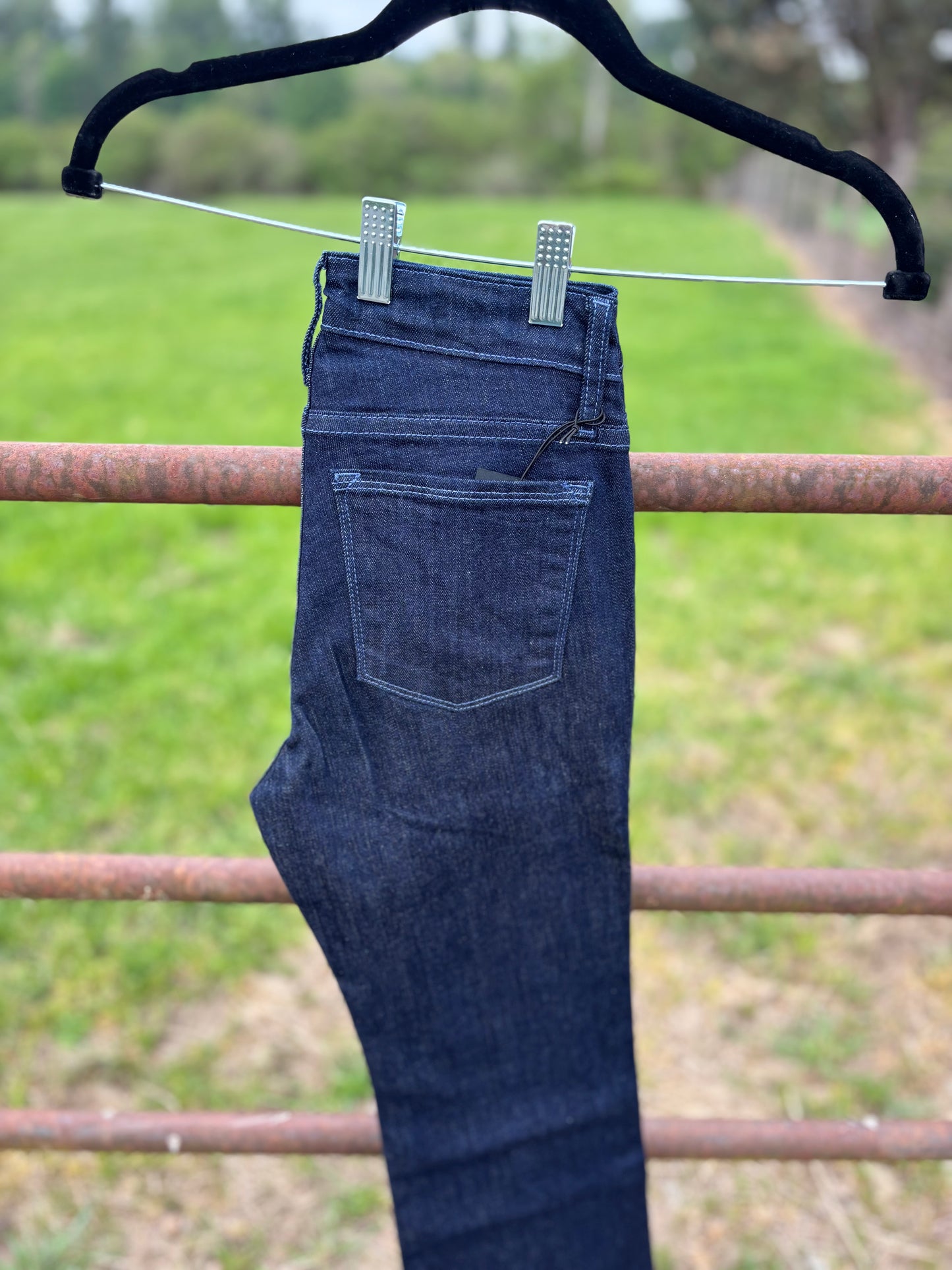 Haala- bella- midnight w/ dusk blue stitch LONG